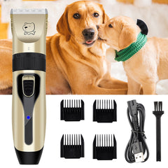 Dog or Cat Hair Clipper Pet Grooming Kit Rechargeable Trimmer
