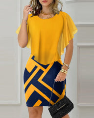 Women 2Pc Fashion Chiffon Set – Elegant & Lightweight Outfit