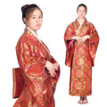Fashion National Trends Women Sexy Kimono Yukata With Obi Novelty Evening Dress Japanese Cosplay Costume Floral One Size