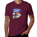 Pig Beach Bahamas Decal T-Shirt anime stuff custom t shirt oversized graphic tee clothing for men