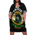 Proud Jamaican Queen Loose Pocket Dress Summer women"s clothing summer dress Women"s summer skirt dresses ladies 2024