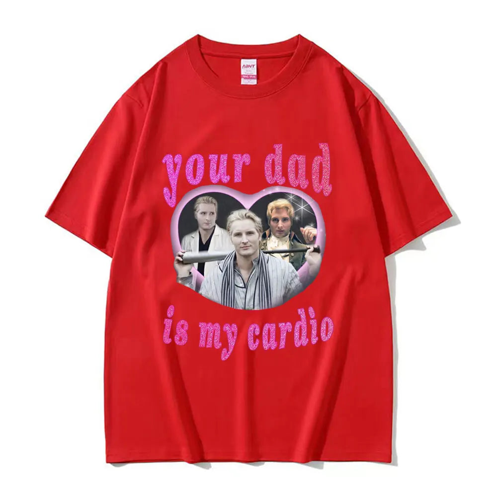 The Original Dilf Carlisle Cullen - Twilight Oversized T Shirts Summer Men Clothing Cotton Streetwear European Size Tops T-shirt