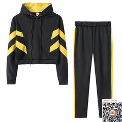 2023 Women's Sportswear Two-piece Set Kotorskitteratumenz Autumn Women Sport Suit