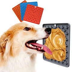Silicone Dog Licking Pad for calming and feeding dogs