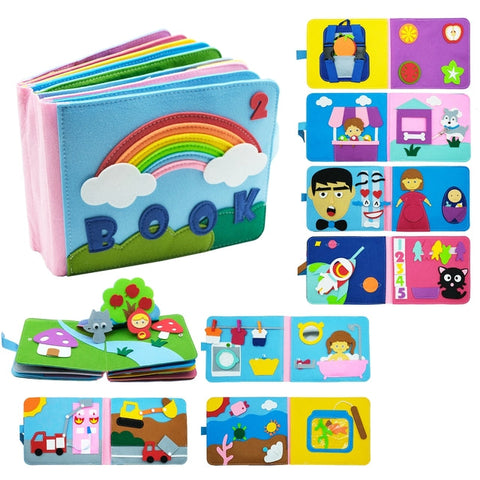 Kids Learn & Grow Montessori Story Book – Fun & Educational Reading