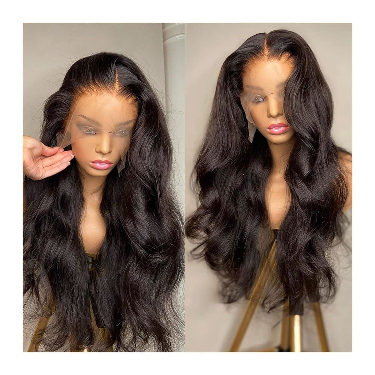 Long Curly Big Wave Wig – 3 Colors | 26"-32" Synthetic
