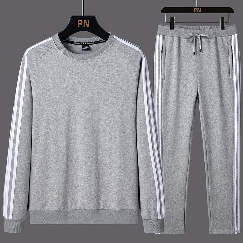 Casual Sportswear Suit Men's Two-piece Suit Sweatshirt And Sweatpants