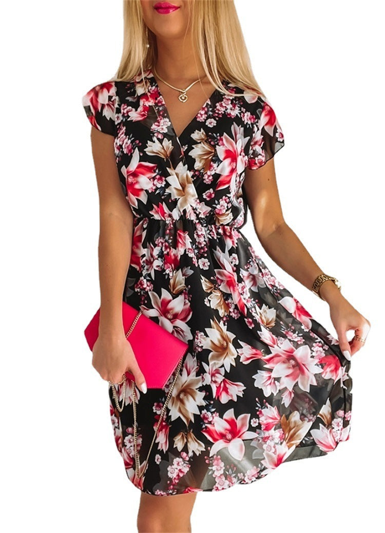 European And American Fashion Print Women's Clothing