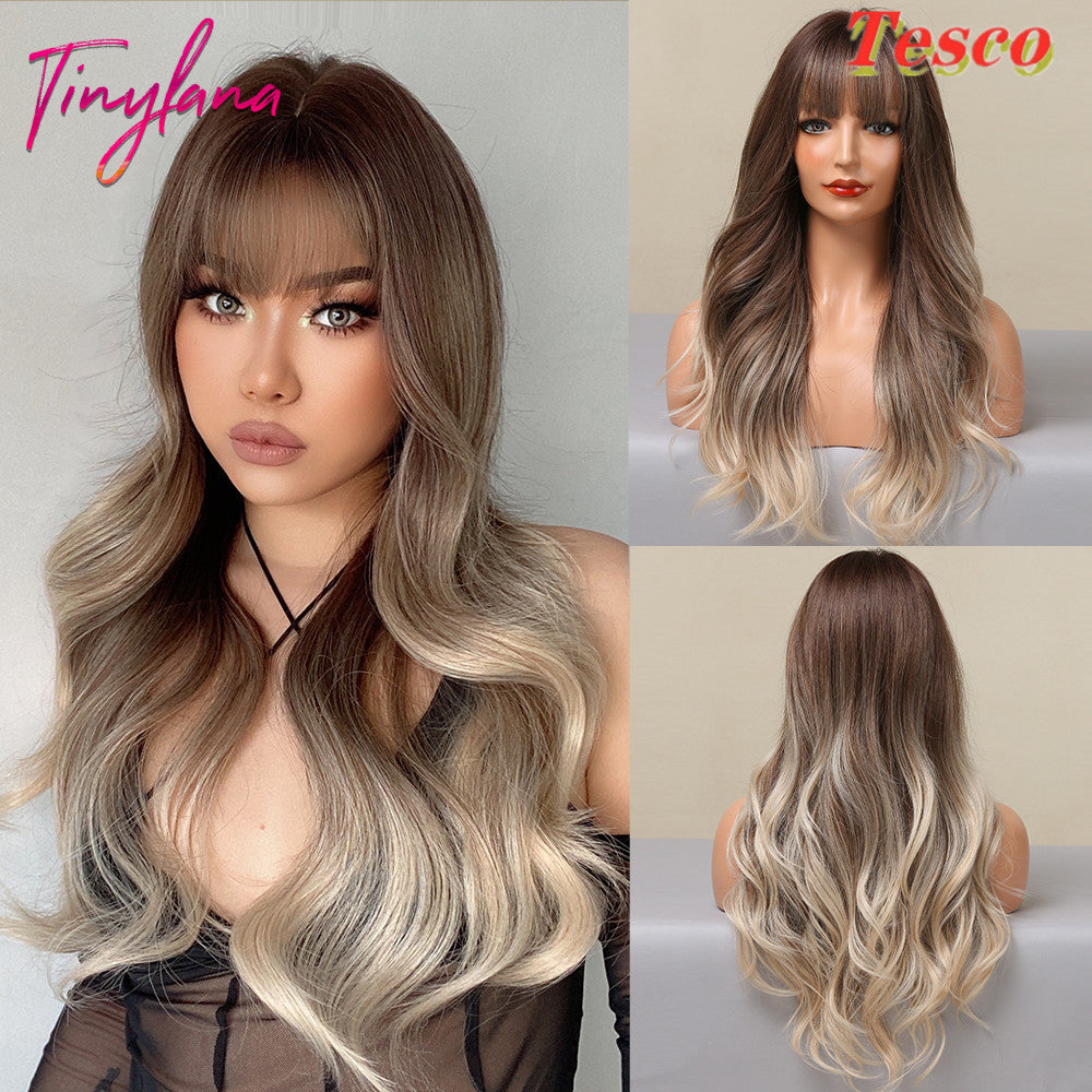Long Wavy Wig – 8 Style Options Synthetic