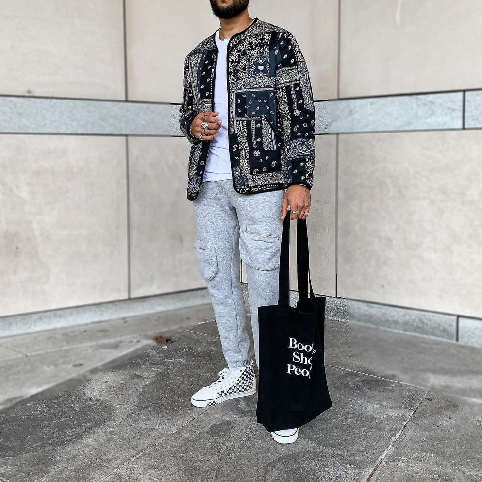 European And American Men's Clothing Loose Jacket