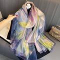 Yourou China Rose Printed Scarf